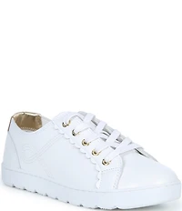 Lilly Pulitzer Lilly Leather Lace Up Sneakers