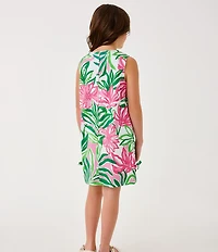 Lilly Pulitzer Little/Big Girls Little Lilly Bow Hem Shift Dress