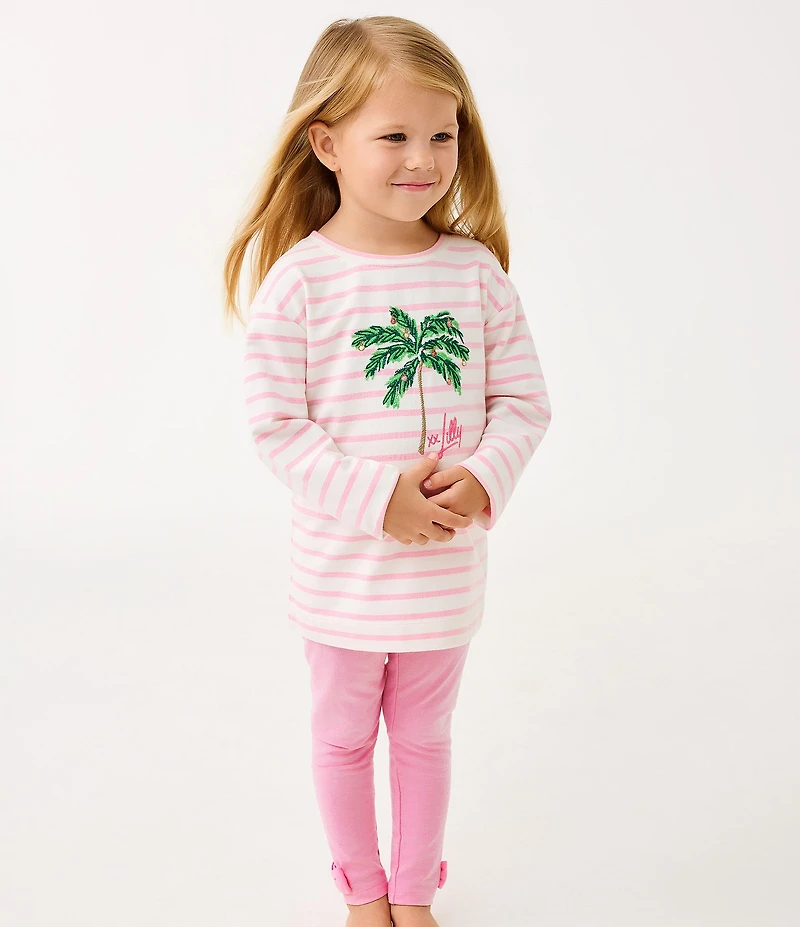 Lilly Pulitzer Little/Big Girls Maia Bow Leggings