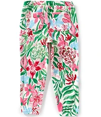 Lilly Pulitzer Girls Mini Mallie Velour Pants