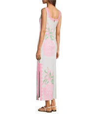 Lilly Pulitzer Marleigh Stretch Butterfly Jacquard Crew Neck Sleeveless Shift Dress