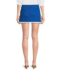 Lilly Pulitzer Michelina Wave Jacqaurd Mid-Rise Straight Skort