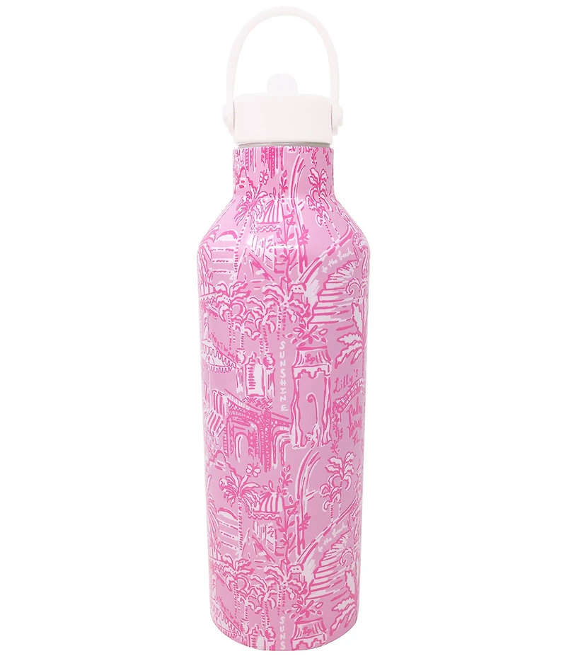 Lilly Pulitzer Palm Beach Playground Stainless Steel Water Bottle