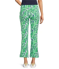 Lilly Pulitzer Performance Twill Lilly Of The Valley Print Kick Flare Pants