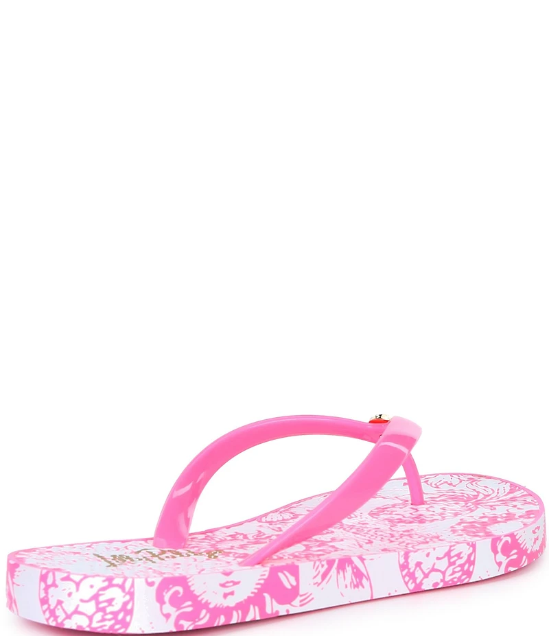 Lilly Pulitzer Pool Flip Flops