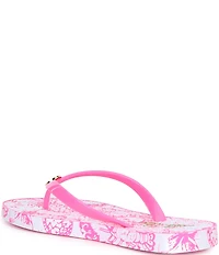 Lilly Pulitzer Pool Flip Flops