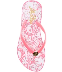 Lilly Pulitzer Pool Flip Flops