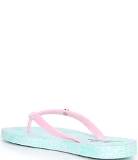 Lilly Pulitzer Vinyl Printed EVA Flip Flops