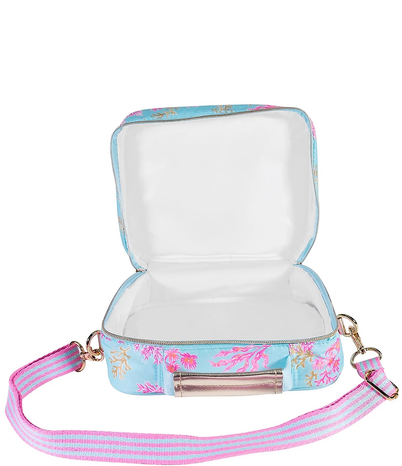 Lilly Pulitzer Royal Coral Lunch Bag