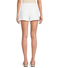 Lilly Pulitzer Sarissa Stretch High-Rise Straight Shorts