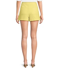 Lilly Pulitzer Sarissa Stretch High-Rise Straight Shorts