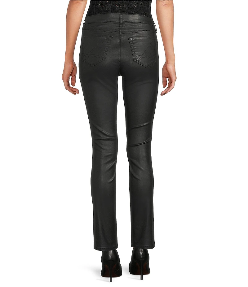 Lilly Pulitzer South Ocean Coated Denim High Rise Skinny Jeans