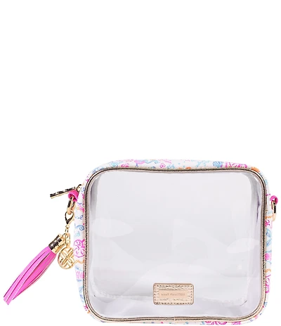 Lilly Pulitzer Summer Serenade Game Day Clear Crossbody Bag