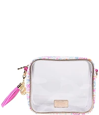 Lilly Pulitzer Summer Serenade Game Day Clear Crossbody Bag