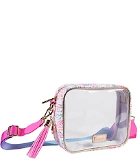 Lilly Pulitzer Summer Serenade Game Day Clear Crossbody Bag