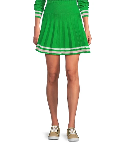 Lilly Pulitzer Suzette Knit Pleated Sweater Coordinating Mini Skort