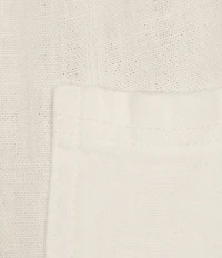 Lilly Pulitzer Taron Linen Mid-Rise Tapered Straight Leg Drawstring Pull-On Pants