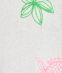 Lilly Pulitzer Tensley Fluer De Lilly Embroidery Crew Neck Long Sleeve Sweater