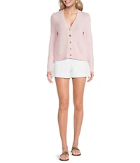 Lilly Pulitzer Tippery V-Neck Long Sleeve Button Front Cardigan