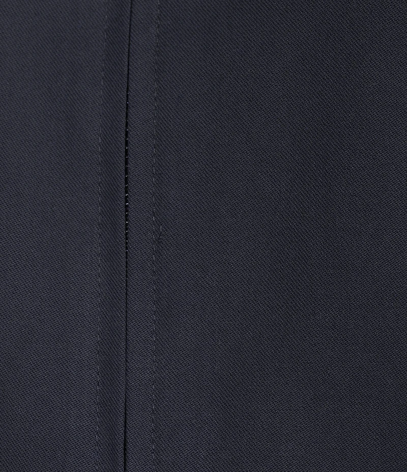 Line and Dot Collard Long Sleeve Zip Front Cropped Tux Jacket