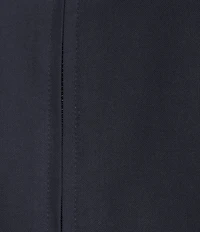 Line and Dot Collard Long Sleeve Zip Front Cropped Tux Jacket