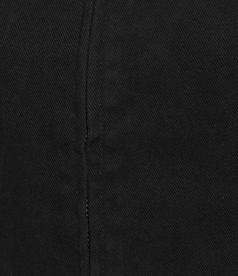 Line and Dot Eton Collared Neckline Long Sleeve Brushed Twill Canvas Peplum Jacket