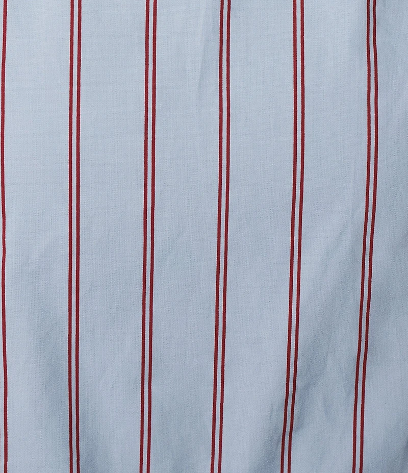 Line and Dot Getty Stripe Print Coordinating Poplin Mini Pencil Skirt