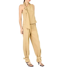 Line and Dot Lelio Halter Neck Sleeveless Coordinating Top