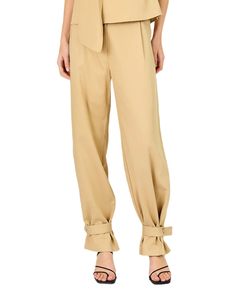 Line and Dot Lelio Wide Leg Cinch Cuff Coordinating Pants