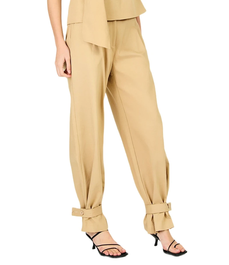 Line and Dot Lelio Wide Leg Cinch Cuff Coordinating Pants