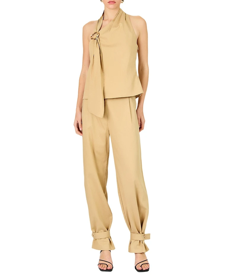 Line and Dot Lelio Wide Leg Cinch Cuff Coordinating Pants