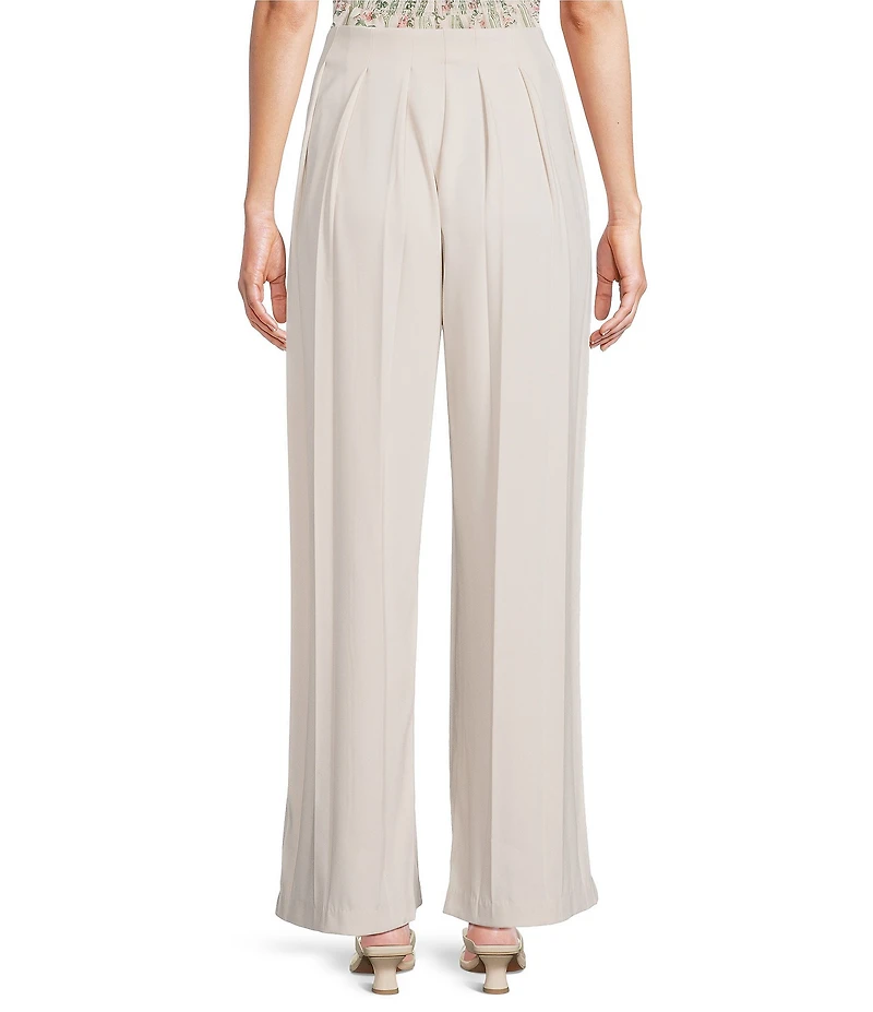 Line and Dot Lennon Twill Wide Leg Suiting Pants