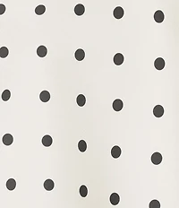 Line And Dot Ravyn Polka Dot Strapless Coordinating Satin Tube Top