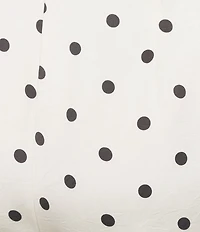 Line And Dot Ravyn Polka Dot Wide Leg Coordinating Satin Pants