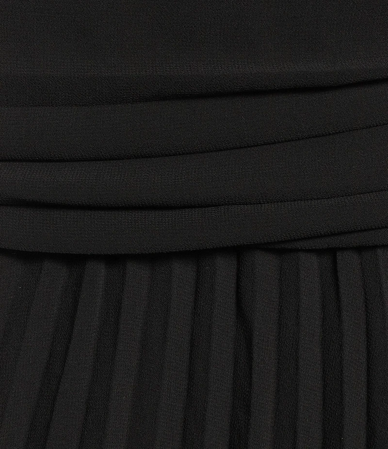 Line and Dot Twyla V-Neck Long Sleeve Mini Dress