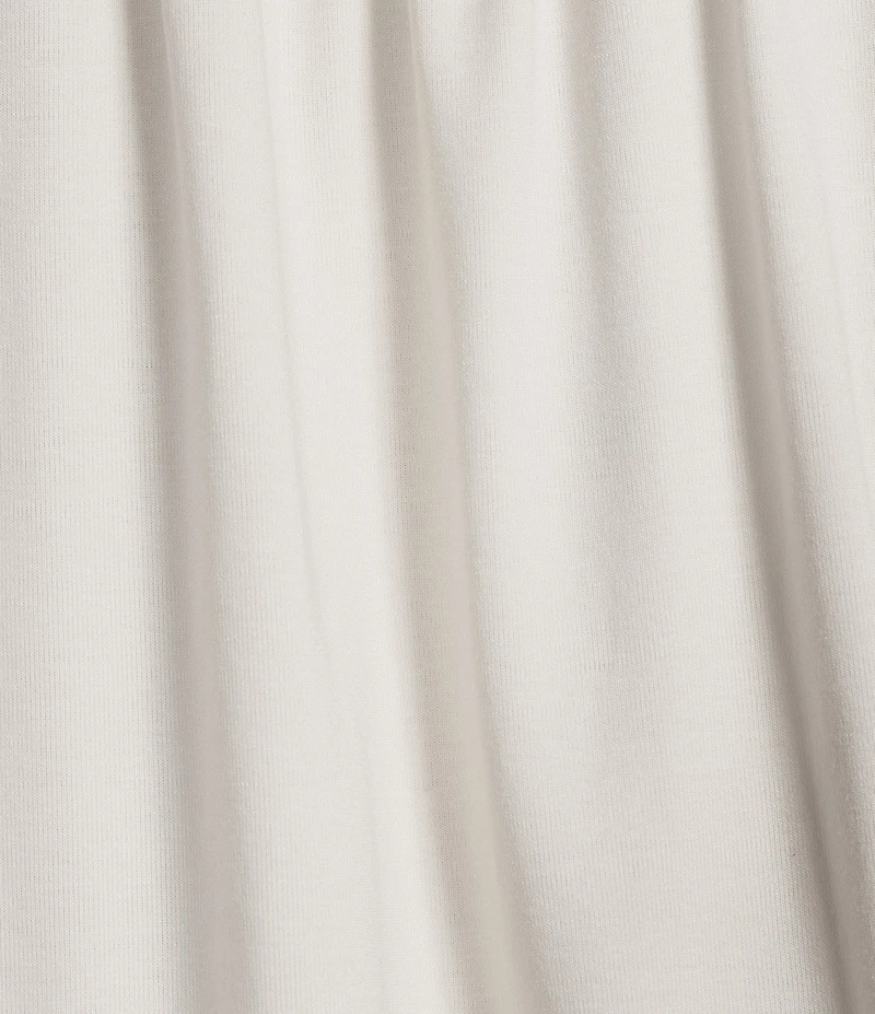 Line and Dot Vireo Boatneck Sleeveless Draped Bubble Hem Top