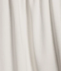 Line and Dot Vireo Boatneck Sleeveless Draped Bubble Hem Top