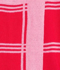 Lisa International Crew Neck Long Sleeve Very Merry Embellished Christmas Sweater