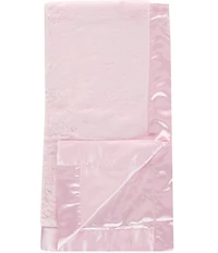 Little Me Baby Girls Plush Stroller Blanket