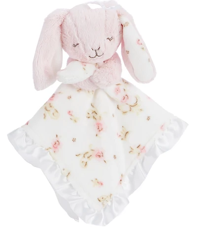 Little Me Baby Girls Vintage Rose Bunny Snuggle Buddy