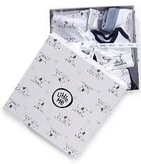 Little Me Baby Puppy Toile Gift Box