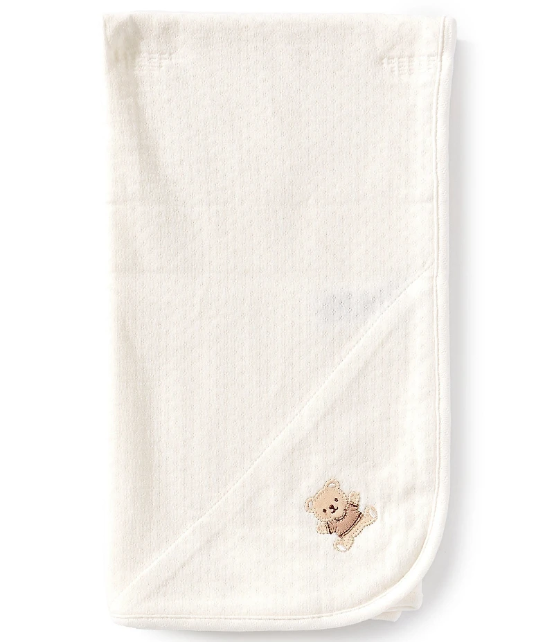 Little Me Gentle Bear Blanket