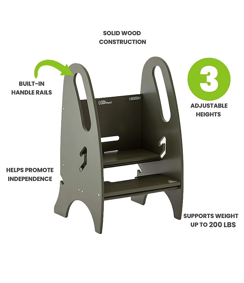 Little Partners 3-in-1 Growing Step Stool