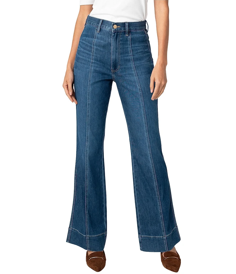 Liverpool Los Angeles Denim High Rise Straight Leg Boot Cut Jean