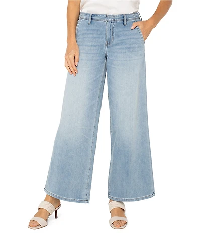 Liverpool Los Angeles Denim Weekender Wide Leg Jeans