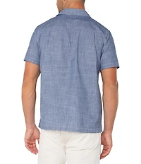 Liverpool Los Angeles Flap Pocket Short Sleeve Woven Shirt