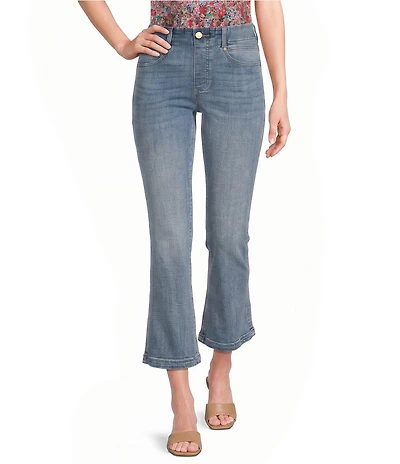Liverpool Los Angeles Gia Glider Flare Leg Tulip Back Crop Jeans