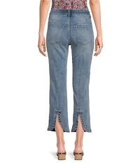 Liverpool Los Angeles Gia Glider Flare Leg Tulip Back Crop Jeans