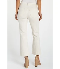 Liverpool Los Angeles Gia Glider Stretch Denim Mid Rise Cropped Jeans