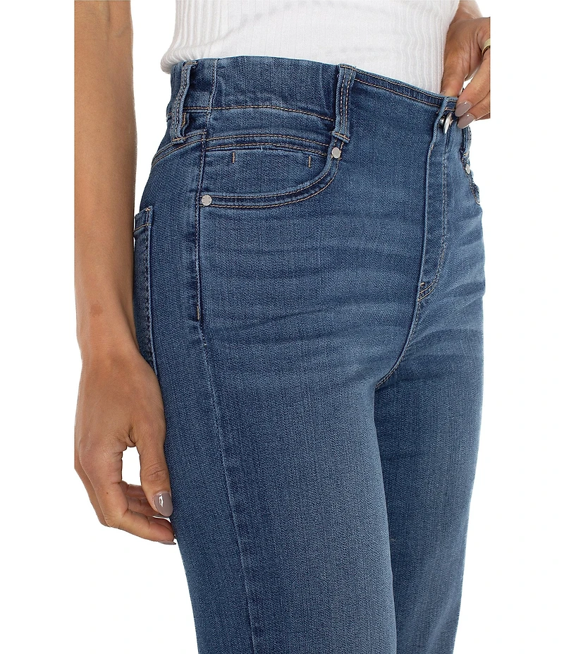 Liverpool Los Angeles Gia Glider Stretch Denim Straight Leg Jeans